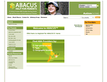 Tablet Screenshot of abacuslist.ca